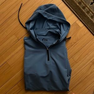 EUC ZYIA mens 1/4 zip jacket